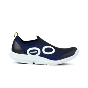 OOFOS Men's OOmg Sport Low - White & Navy