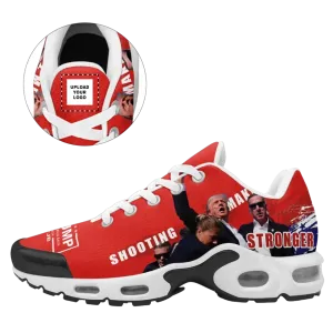 Personalized Trump Sneakers, Custom MAGA Shoes, Shooting Event Shoes, Easy Slip-On Walking Shoes