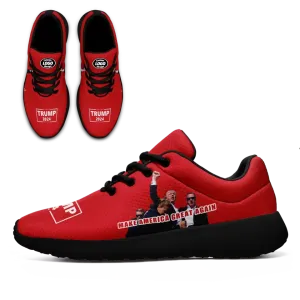 Personalized Trump Sneakers, Custom MAGA Shoes,k Light-Weight and Lace up Shoes, Best Support Gift for Trump