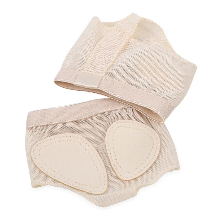 Professional Belly Ballet Dance Toe Pad Practice Shoes Forefoot Pads Socks Anti-slip Breathable Toe Socks Sleeve, Size: XL(41-42 Yards)(Flesh Color)