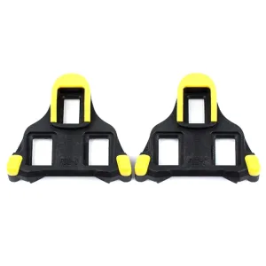 PROMEND Road Mountain Bike Shoe Lock Cleat Self-Locking Pedal Cleat(Highway Car Lock Yellow)