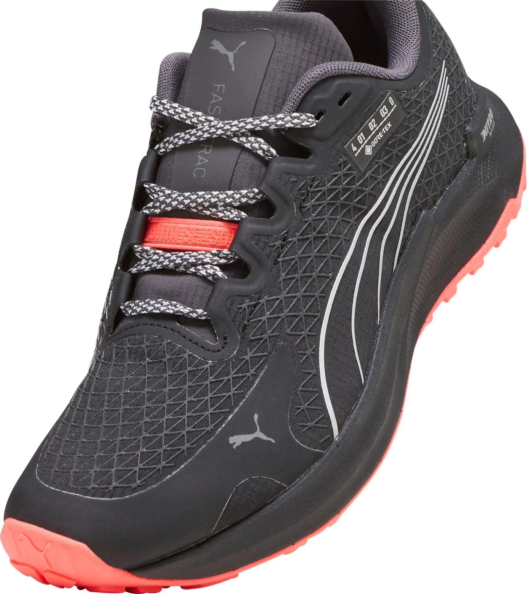 Puma Fast-Trac Nitro GORE-TEX Womens Trail Running Shoes - Black