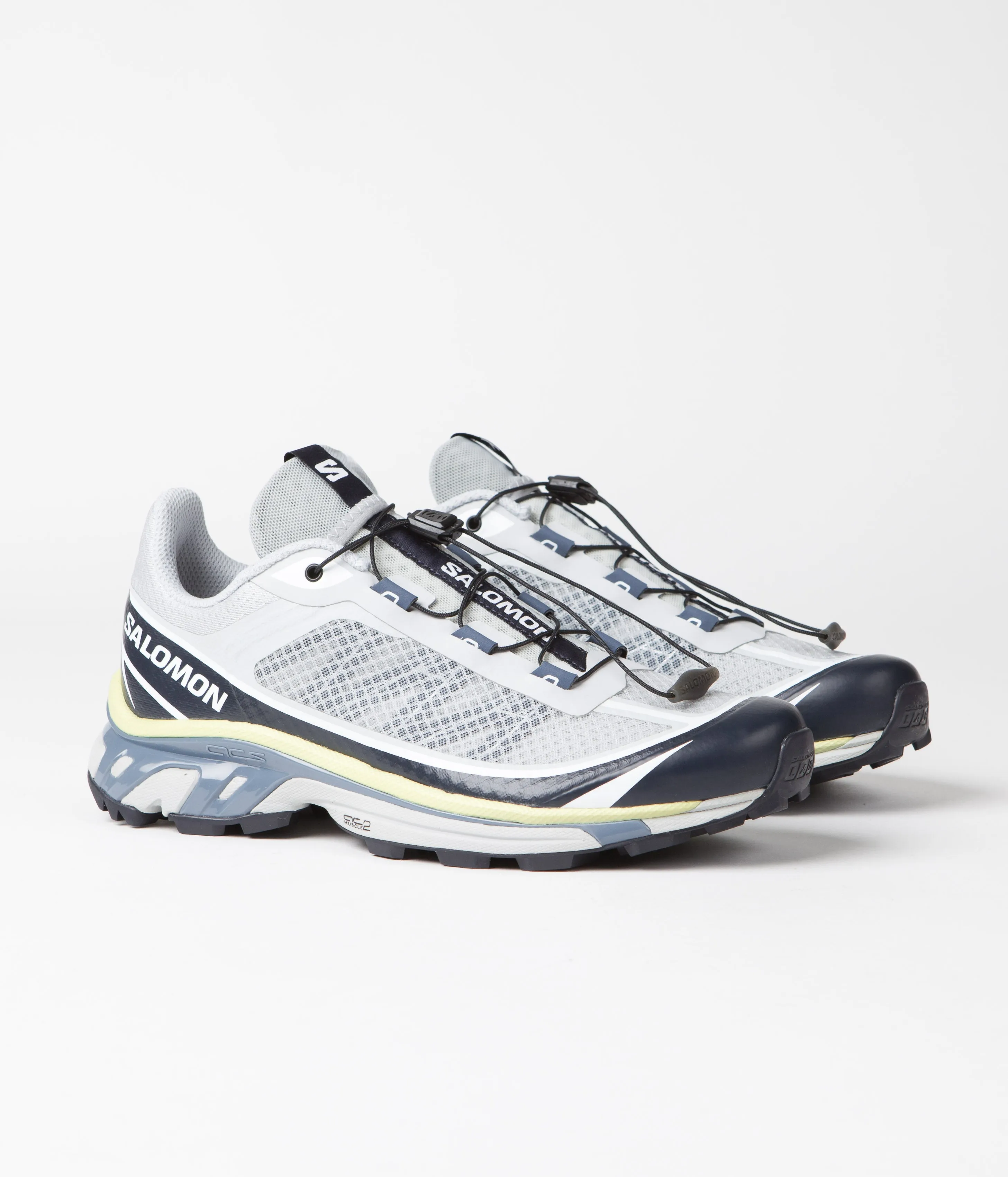 Salomon XT-6 FT Shoes - Pearl Blue / Night Sky / Yellow Iris