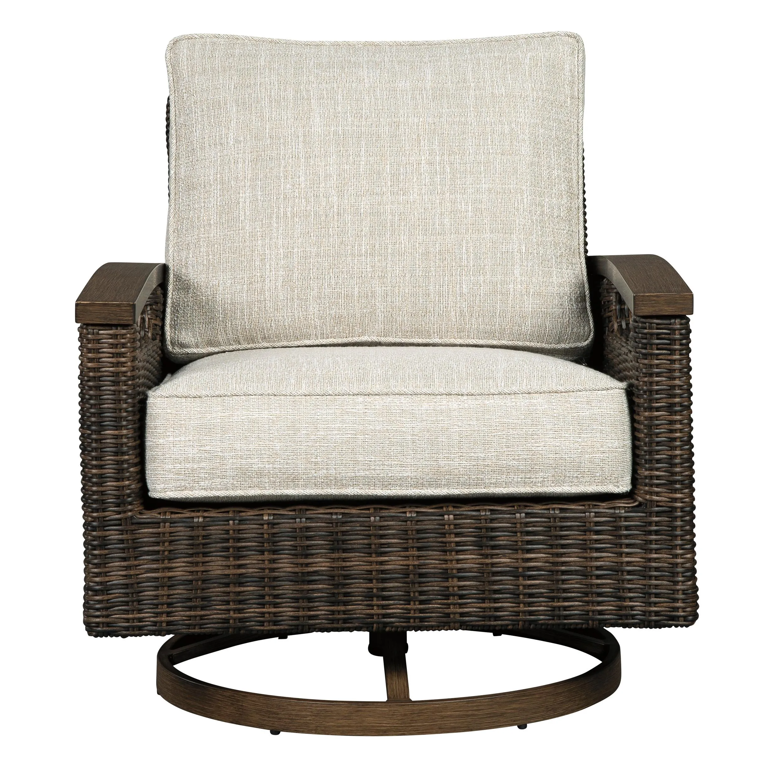 Signature Design by Ashley Paradise Trail P750-821 Swivel Lounge Chair