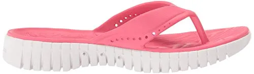 Skechers Women's GO Walk Smart-Mahalo Coral Slipper-5 Kids UK (111115-CRL)