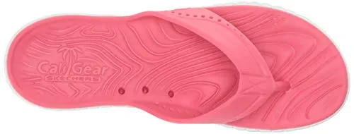 Skechers Women's GO Walk Smart-Mahalo Coral Slipper-5 Kids UK (111115-CRL)