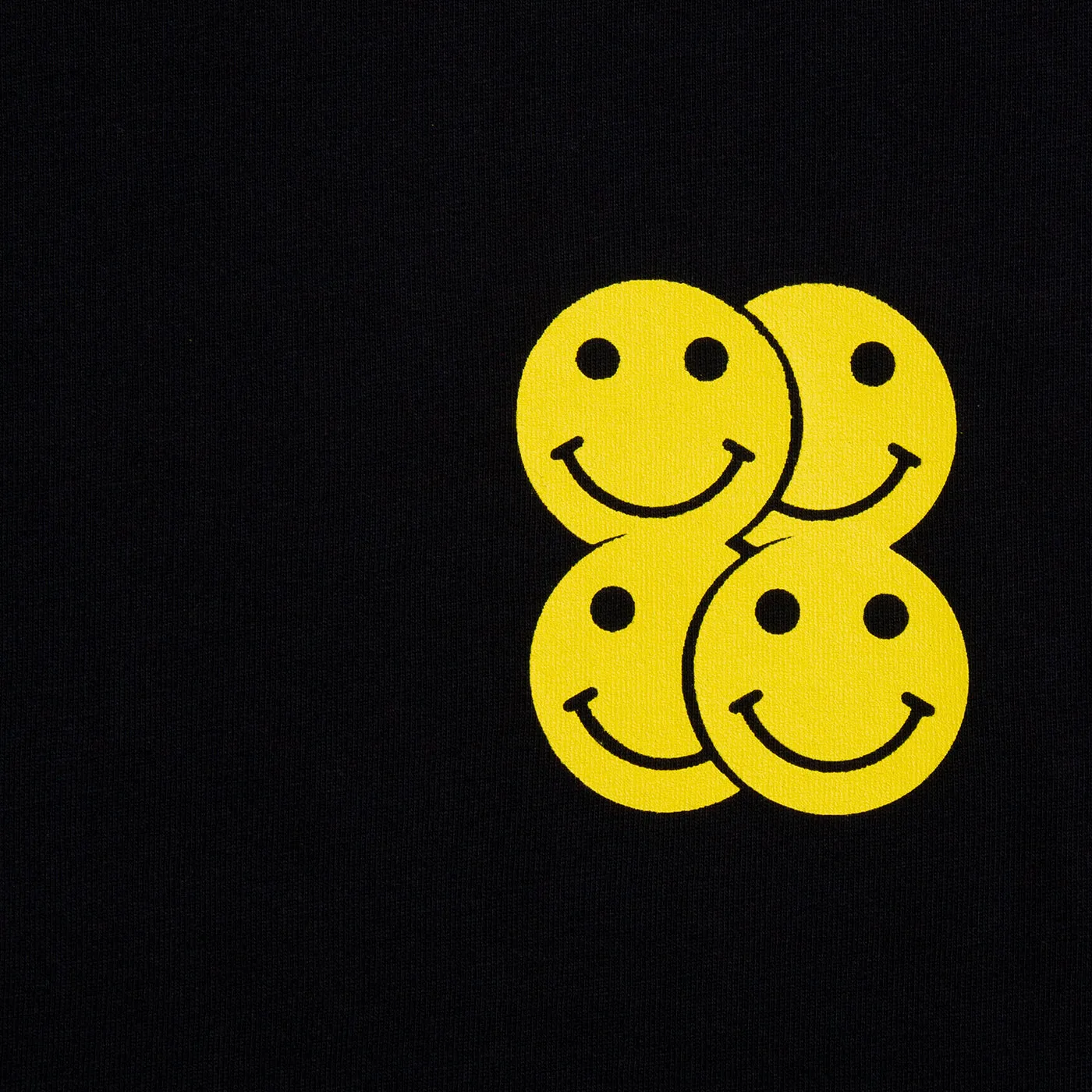 Smiley Trail - Sweatshirt - Black