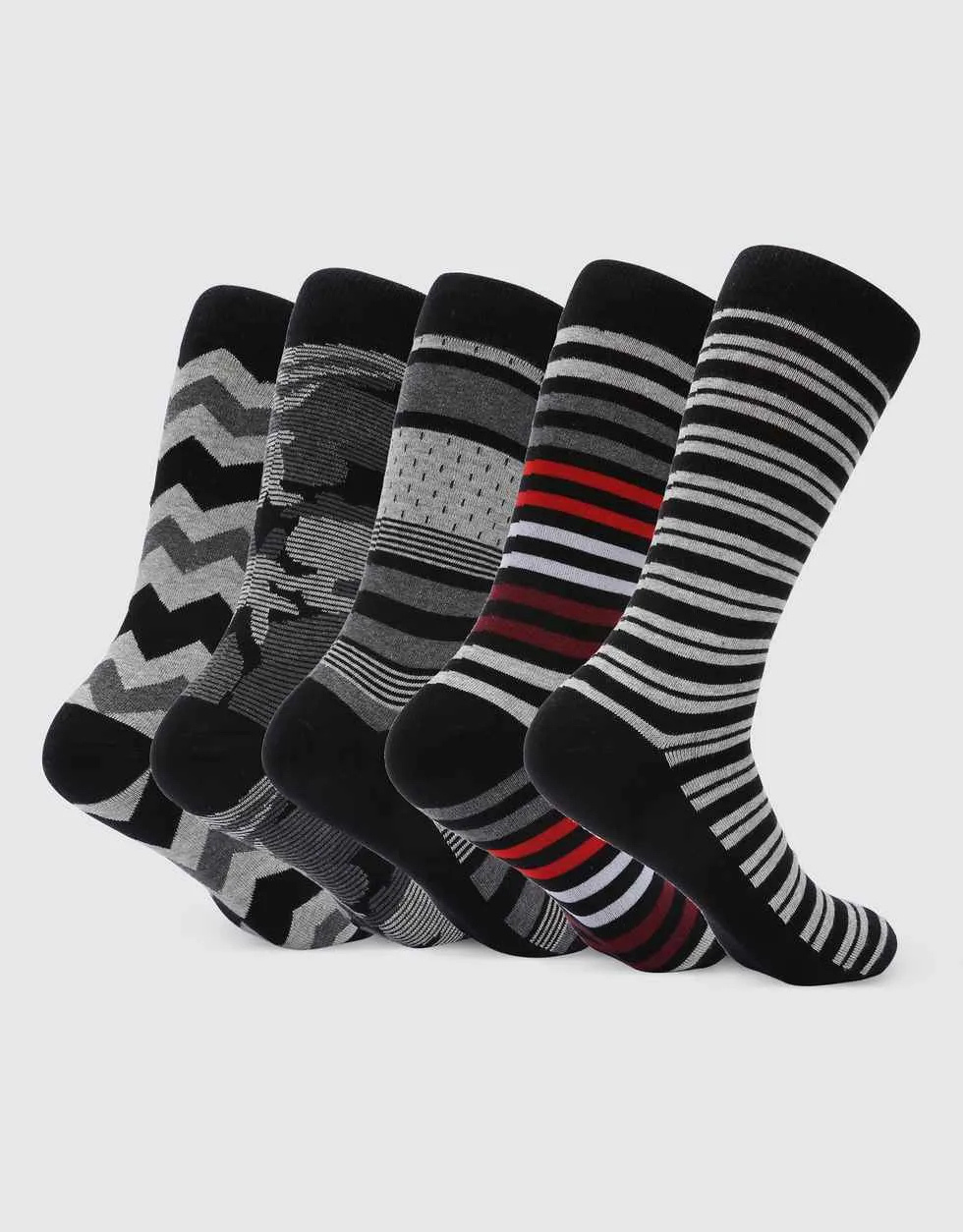 Starry Sky Crew Socks 5 Pack