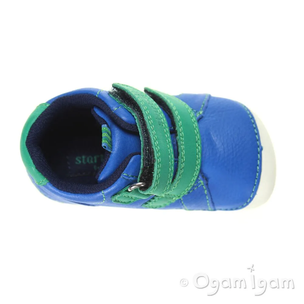 Start-rite Baby Milan Infant Boys Blue Shoe