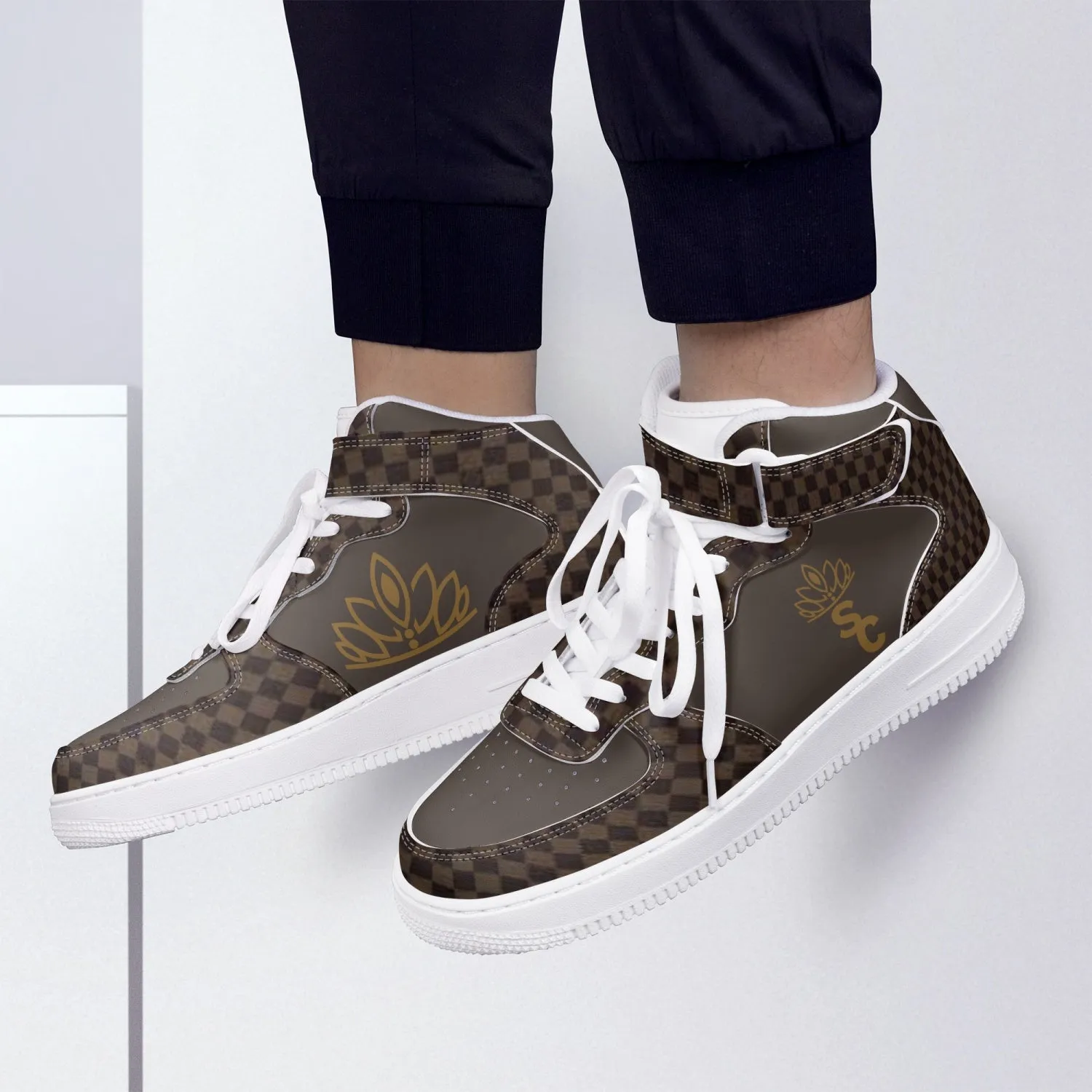 STILE CAPO QUEENS High-Top Leather Sports Sneakers