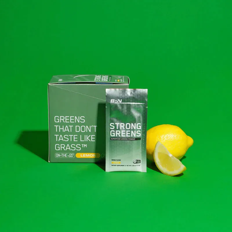 Strong Greens Go Packs - Superfood Greens Powder