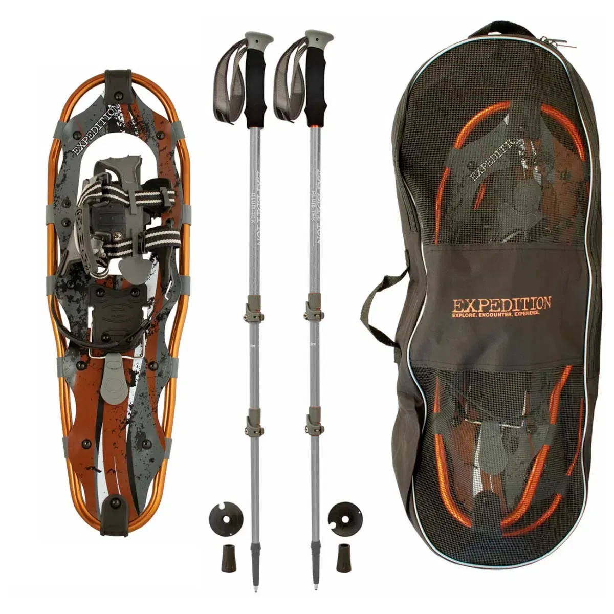 Truger Trail II Snowshoe Trekking Kit 25"