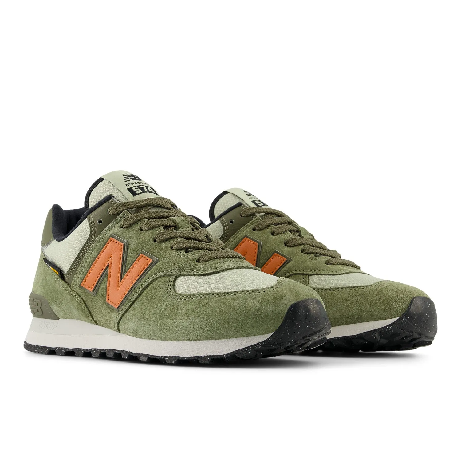 Unisex New Balance 574 Color: Dark Olivine Clay