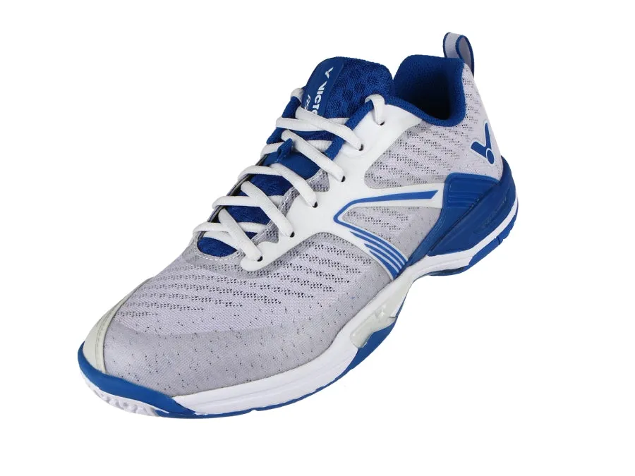 Victor [A930 AF White/Blue] Court Shoes