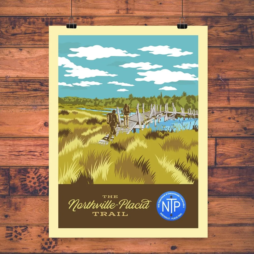 Vintage Print | Northville-Placid Trail