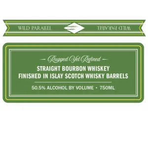 Wild Parallel Rugged Yet Refined Straight Bourbon Finished In Islay Scotch Barrels