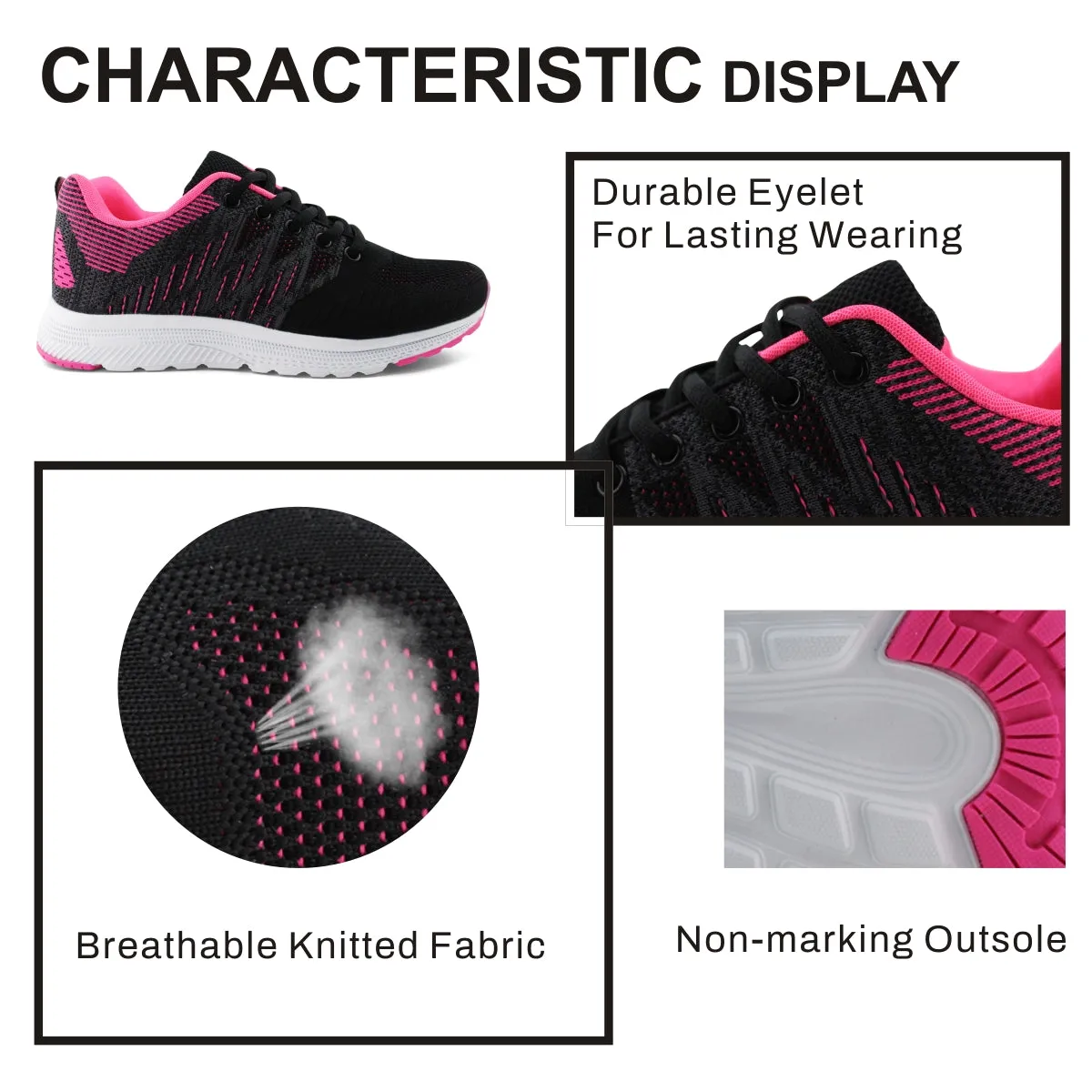 Women Breathable Running Sneakers