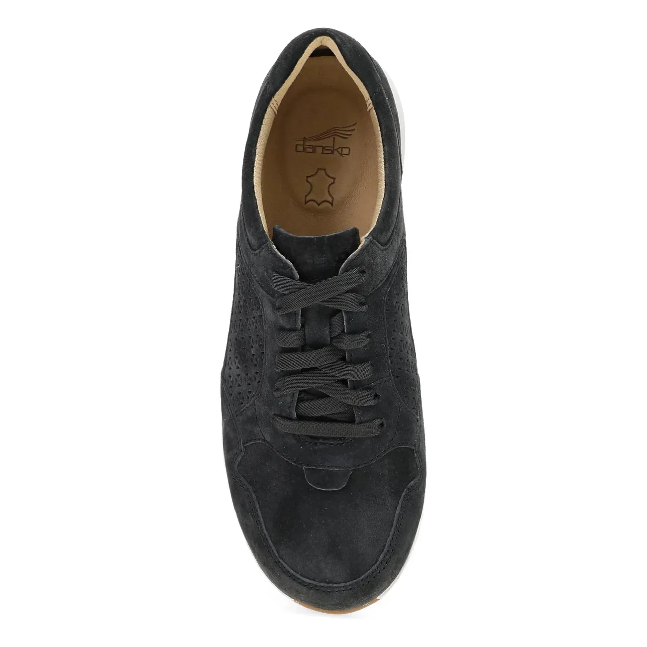 Women's Dansko Catie Sneaker Color: Black Suede