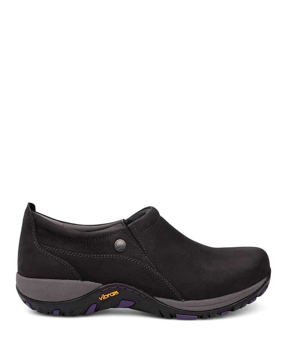 Women's Dansko Patti Color: Black Milled Nubuck