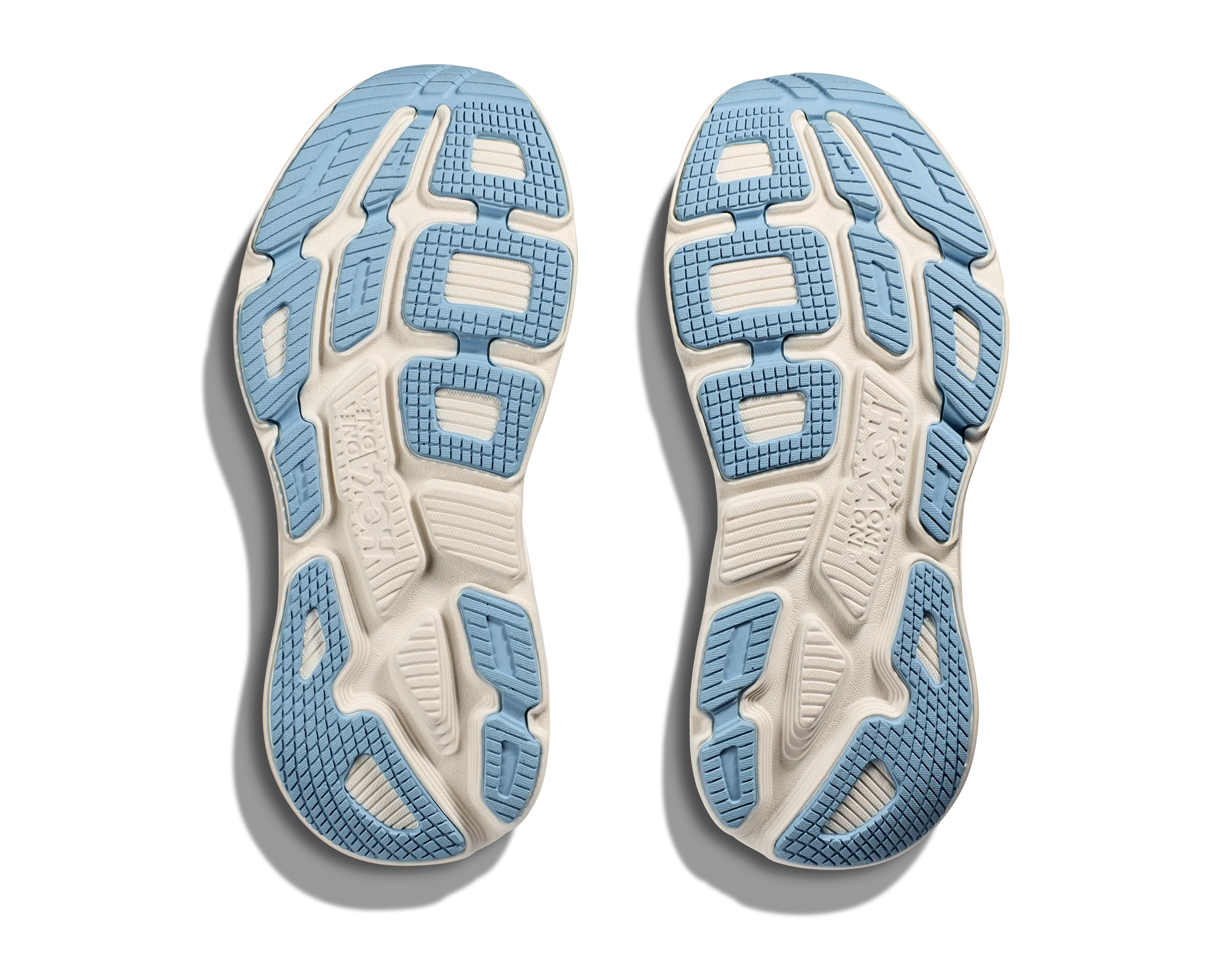 Women's Hoka Bondi 7 Color: Ice Water / White (WIDE WIDTH)