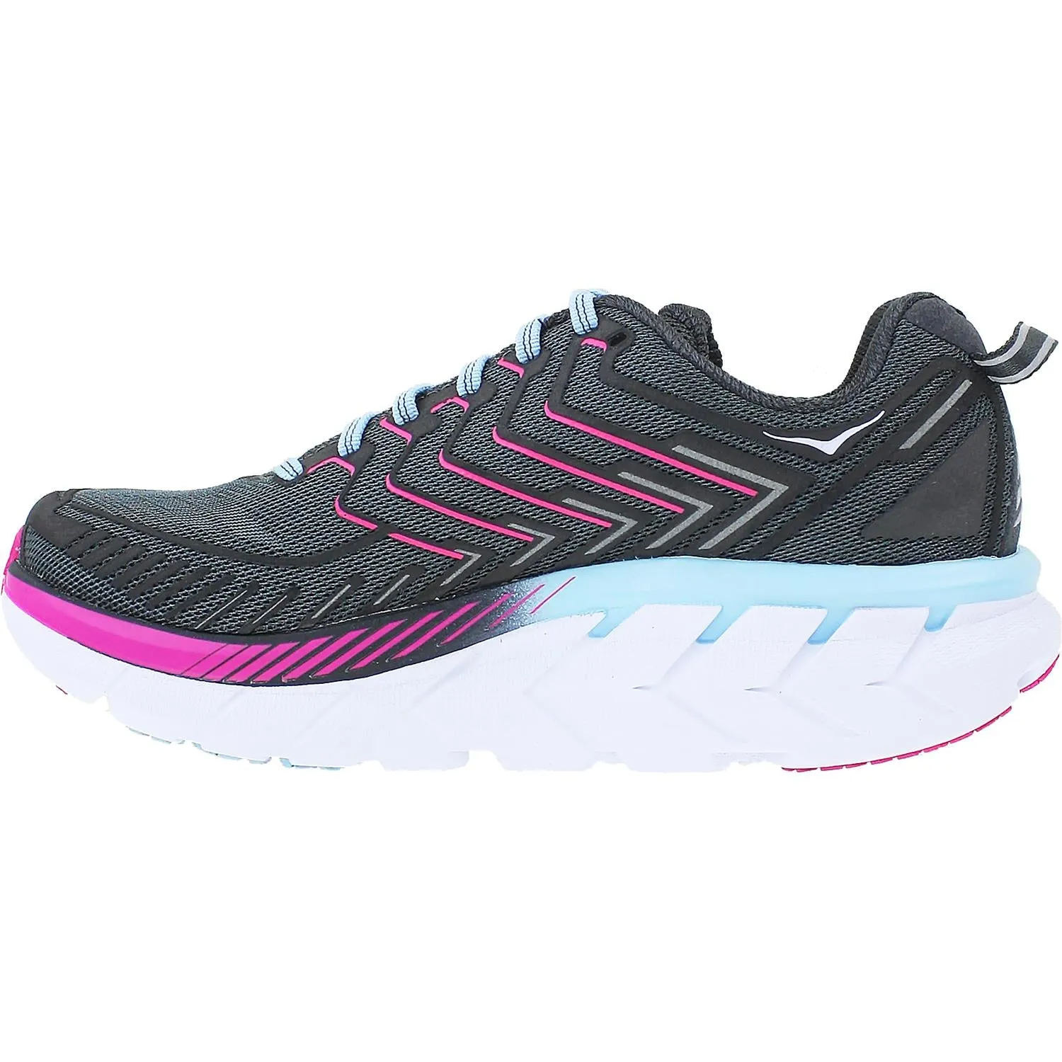 Women's Hoka One One Clifton 4 Rock/Asphalt Mesh