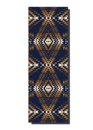 Yune Yoga Mat Pendleton Mission Trail Navy